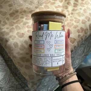 Daily Inspirational Bible Verse Jar
